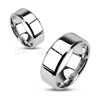 Prsten Snubní prsteny z chirurgické oceli R-M0006