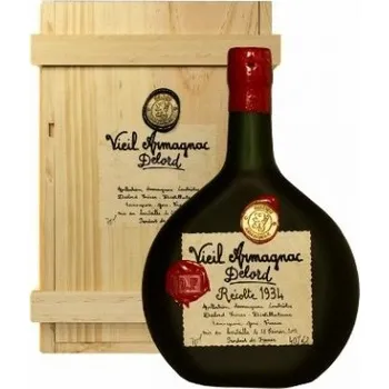 Brandy Armagnac Delord Millésimés - ročník 1935 0,7l, 40% alc.