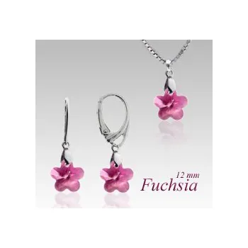 Souprava šperků Souprava flower Crystal SB1 (Made with Swarovski® Elements)