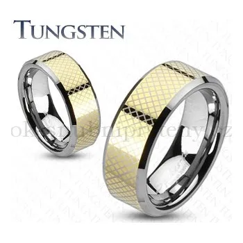 Prsten Wolframové snubní prsteny R-TU-144