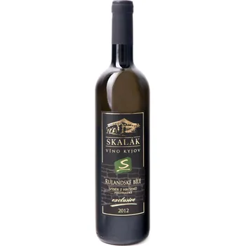 Vinné sklepy Skalák Rulandské bílé 2012 výběr z hroznů 0,75 L polosladké bílé víno