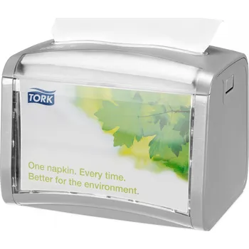 Stolní zásobník na ubrousky Tork Xpressnap® Barva: Šedá