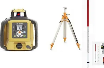 Měřící laser Topcon RL-SV2S sklonový rotační laser sada - stativ s klikou, lať