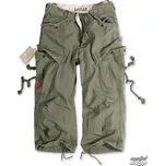 kraťasy 3/4 pánské SURPLUS - Vintage - Oliv - 05-5597-61