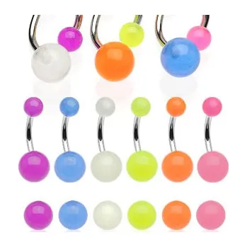 Piercing Piercing do pupíku z chirurgické oceli NG1 (Piercing do pupíku NG1)