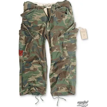 Pánské kraťasy kraťasy 3/4 pánské SURPLUS - Vintage - Woodland - 05-5597-62