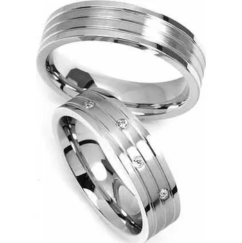 Prsten Ocelové snubní prsteny RRC2095