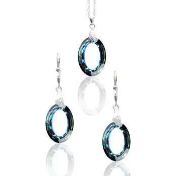 Souprava šperků Souprava Bermude Crystal 17 (Made with Swarovski® Elements)