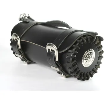 Zavazadlo na motocykl Kožená rolka Val2