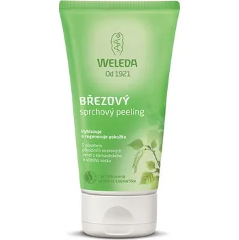 Sprchový gel WELEDA sprchový peeling Březový 150 ml