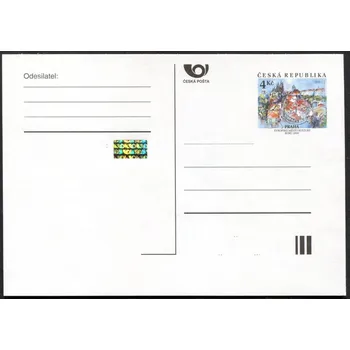 Poštovní známka Česká pošta (1999) CDV 47 ** - Praha - Evropské město kultury