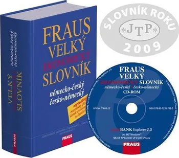 Slovník FRAUS komplet Velký ekonomický slovník NČ-ČN (kniha + CD-ROM)