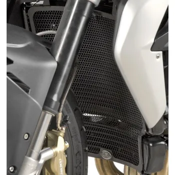 R&G Racing Ochranná mřížka chladiče černá - MV Agusta 675 / 800 Brutale Černá