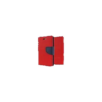 Pouzdro na mobilní telefon Mercury Fancy diářové Pouzdro pro Samsung J500 Galaxy J5 Red / Navy