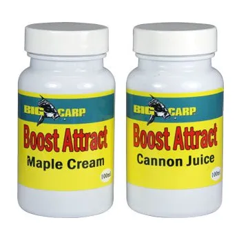 Návnadové aroma Big Carp tekutý posilovač Boost Attract Příchuť: Cannon Juice