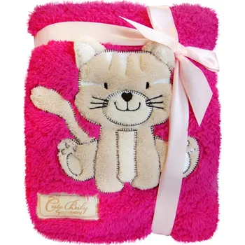 Bobo baby KCSN-02 102 x 76 cm, růžová kočička