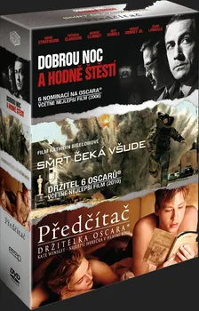 Sběratelská edice filmů DVD Dobrou noc a hodně štěstí / Předčítač / Smrt čeká všude