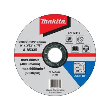 Řezný kotouč Makita řezný kotouč ocel  230x2,5x22 mm