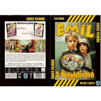 DVD film Emil a detektivové DVD