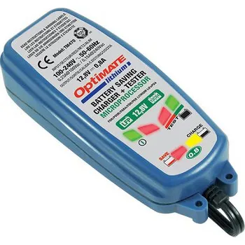 Nabíječka autobaterie TECMATE OPTIMATE Lithium 12V 0,8A nabíječka