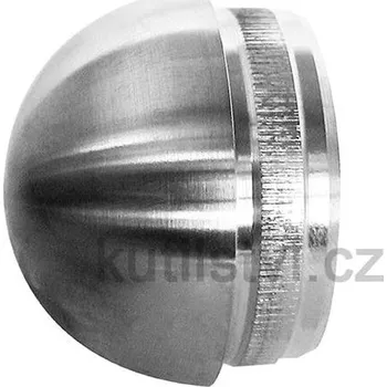 Zábradlí Koncovka nerezového madla - narážecí kulatá