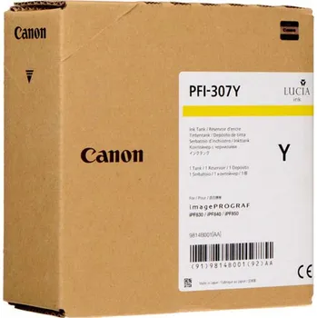 Originální Canon PFI-307 Y (9814B001)