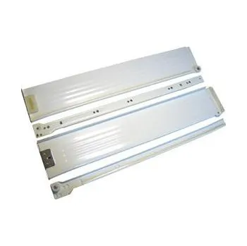 Nábytkové kování Částečný výsuv, 550/86, METAL BOX, bílý