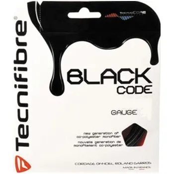 Struna na výplet tenisové rakety TECNIFIBRE BLACK CODE 12m - TENISOVÝ VÝPLET