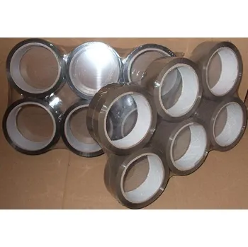 Lepicí páska Lepící páska PP hnědá - 25mm/66m (6 ks)