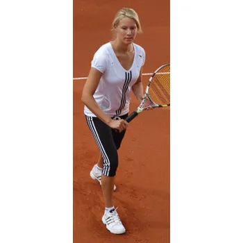 Dámské kalhoty DÁMSKÉ TENISOVÉ KALHOTY CL CORE černé