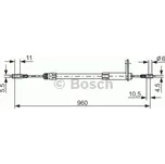 BOSCH (BO 1987477219) tažné lanko…