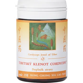 Přírodní produkt TCM Herbs Tibetský klenot cordyceps 100 tbl.
