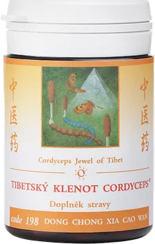 Přírodní produkt TCM Herbs Tibetský klenot cordyceps 100 tbl.