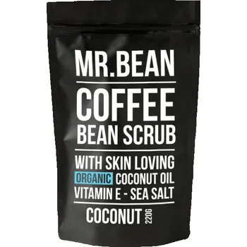 Tělový peeling Mr. Bean Coffee bean scrub 220 g