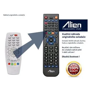 Dálkový ovladač Dálkový ovladač ALIEN Inetbox 500 HD - náhrada