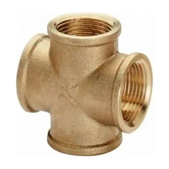 Vodovodní potrubí Geos agt Kříž mosaz DN 20 - 3/4" 3204DN20