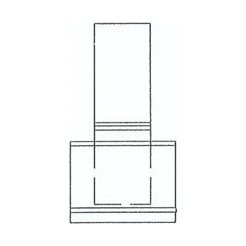 Kouřovod ALMEVA - LAS-LAL vyustění s přisáváním průměr 160/225 mm (plast/nerez) APMSL6
