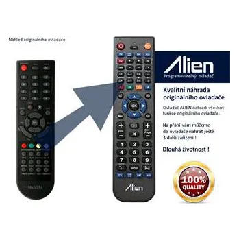 Dálkový ovladač Dálkový ovladač ALIEN Mascom MC 2202