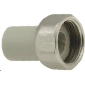 Vodovodní potrubí Geos agt PPR plastové hrdlo s převlečnou matkou průměr 20mm -3/4" PPR532034