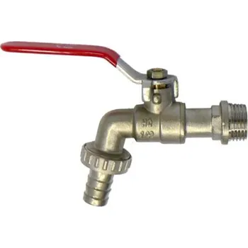 Vodovodní potrubí Geos agt Kulový kohout výtokový s připojením na hadici páka DN 10 - 3/8" 76D-BDN10