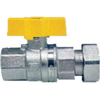 Geos agt Kulový kohout (motýl) závitový pro plyn VENUS - DN 15x20 - 1/2"x3/4" 1021DN15x20