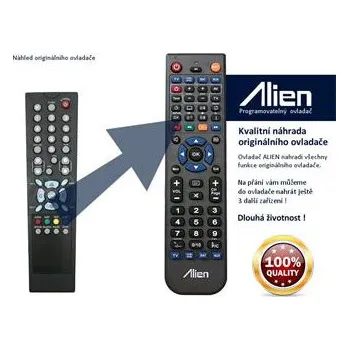 Dálkový ovladač Dálkový ovladač ALIEN Openbox X 800, 810, 820