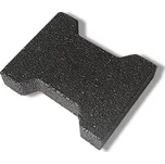 Zámková pryžová dlažba SBR, černá