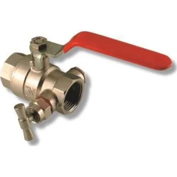 Vodovodní potrubí Geos agt Kulový kohout plnoprůtokový s vypouštěním páka DN 40 - 1"1/2 (F-F) 67BDN40