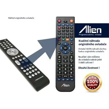 Dálkový ovladač Dálkový ovladač ALIEN Ferguson HF 8900 HD - náhrada