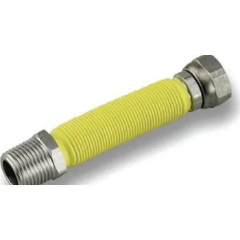 Plynová hadice Geos agt Hadice natahovací pro plyn nerezová délka 100-200 cm (vnitřní / vnější závit) 1/2" EM420100-200mm