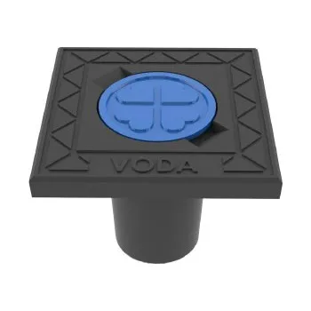 poklop Poklop plovoucí HECKL REN, čtvercový, litinový, modré víčko, VODA ZA3210500AA005