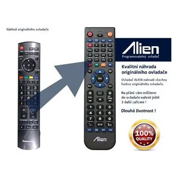 Dálkový ovladač Dálkový ovladač ALIEN Panasonic N2QAYB000241