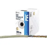 UTP kabel CAT 5E PVC EMOS měděný 305m