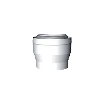 Kouřovod ALMEVA - LIK kotlová redukce průměr 63/96 (na hrdlo 80/125) LPKK02